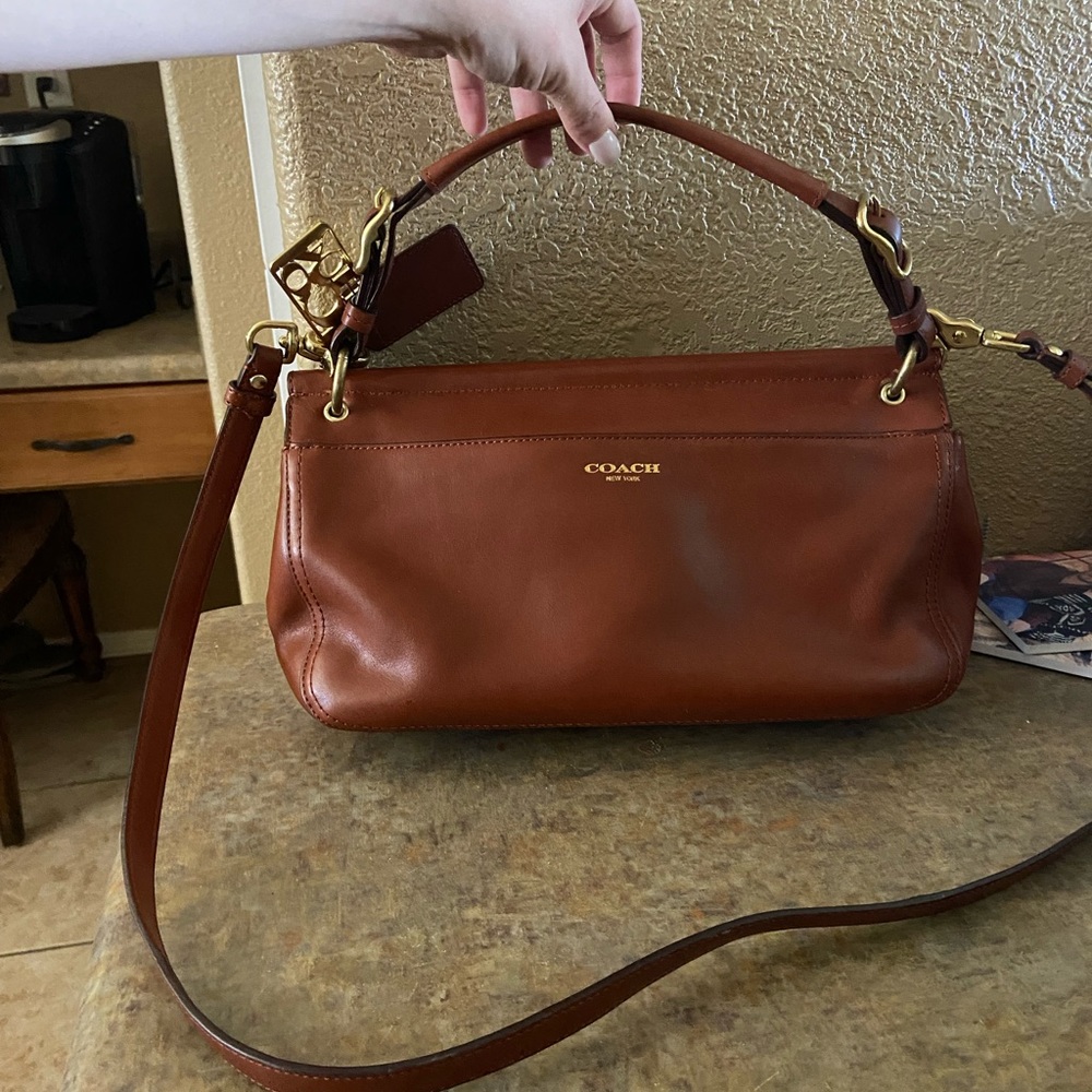 Leather Coach Purse!